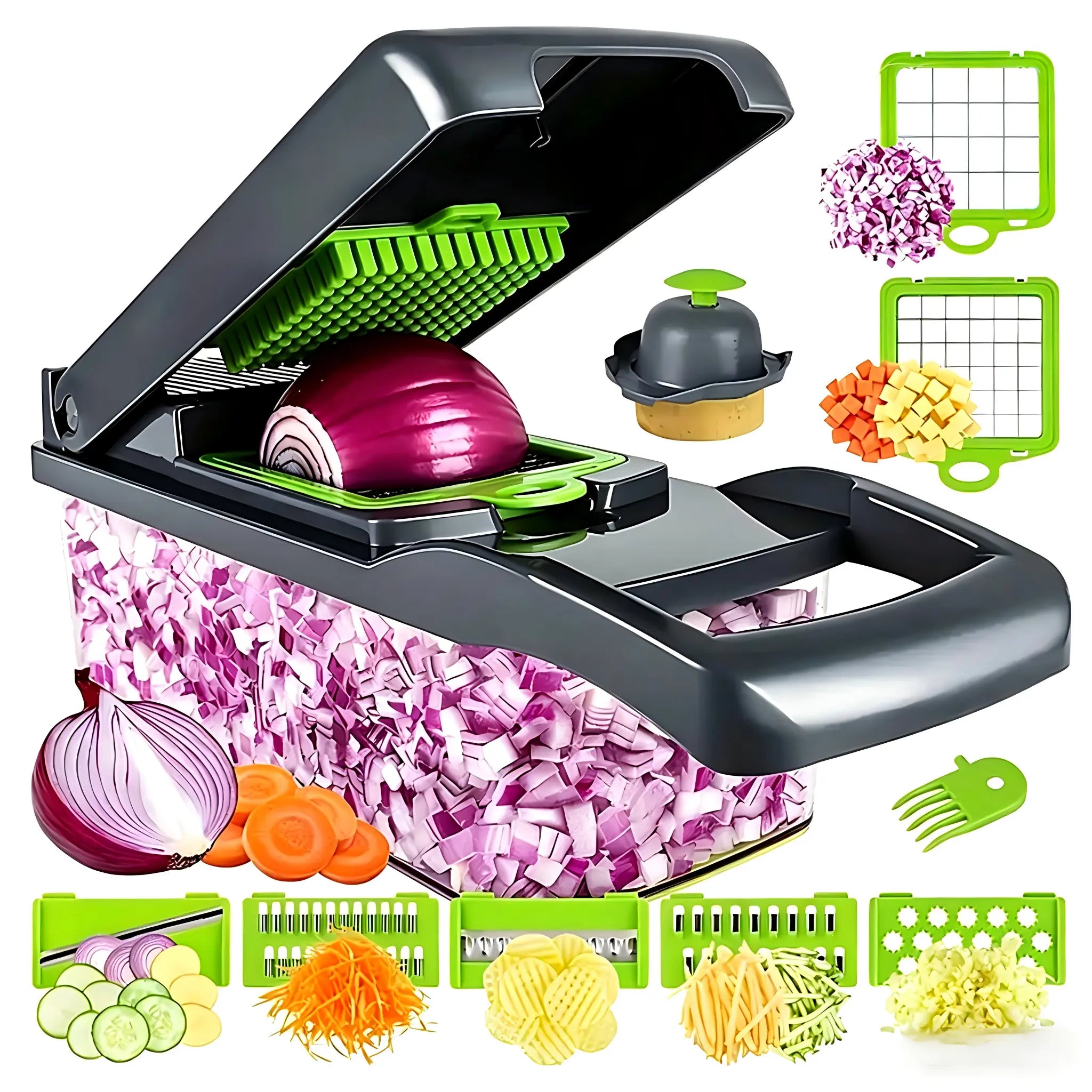Vevona Home Multifunctional Vegetable Chopper & Slicer